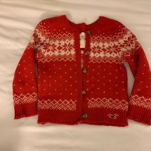 Hollister Christmas knit sweater